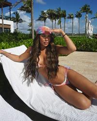 Jen Ronzitti in a bikini