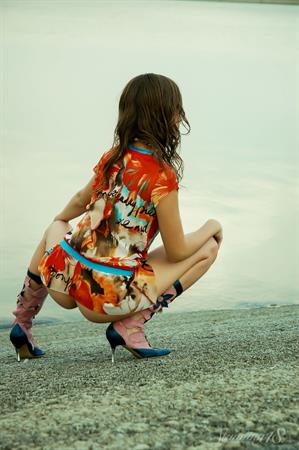 Eivor H Nude Pictures Eivor - With Boots on the Beach