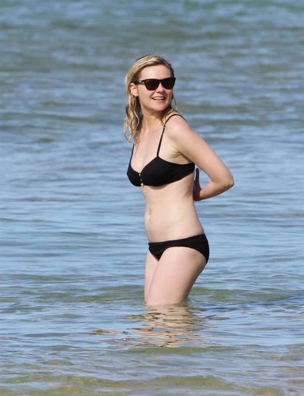 Kirsten Dunst in a bikini