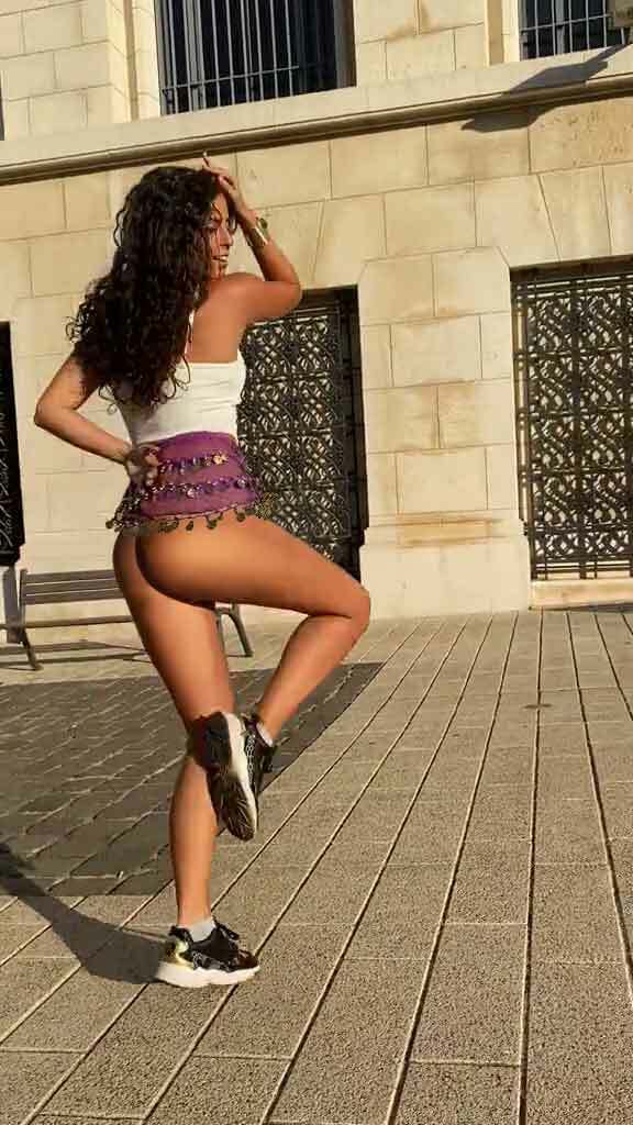 She's a hot lebanese slut