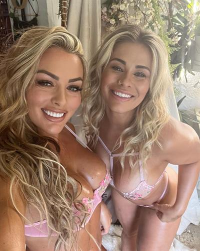 Amanda Saccomanno in a bikini