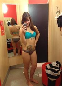 Anonymous in lingerie