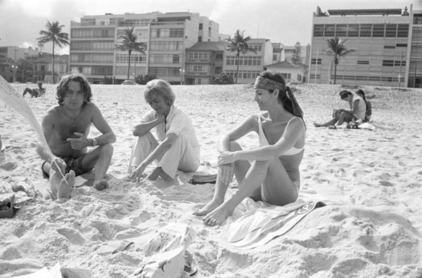 Elsa Martinelli in a bikini