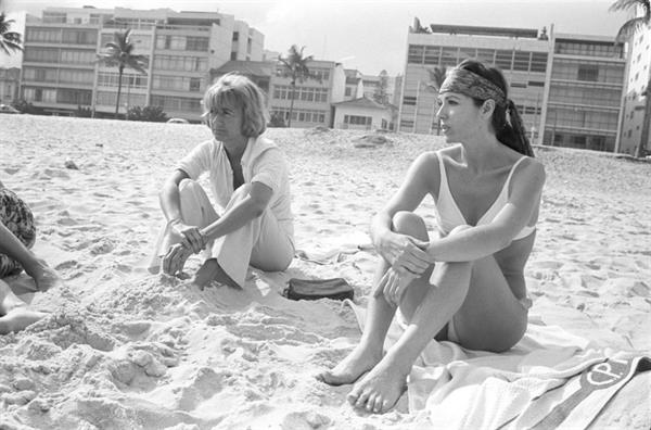 Elsa Martinelli in a bikini