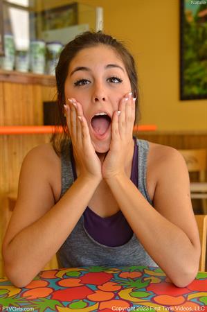 Natalie FTV Nude Pictures Exposing At The Gym