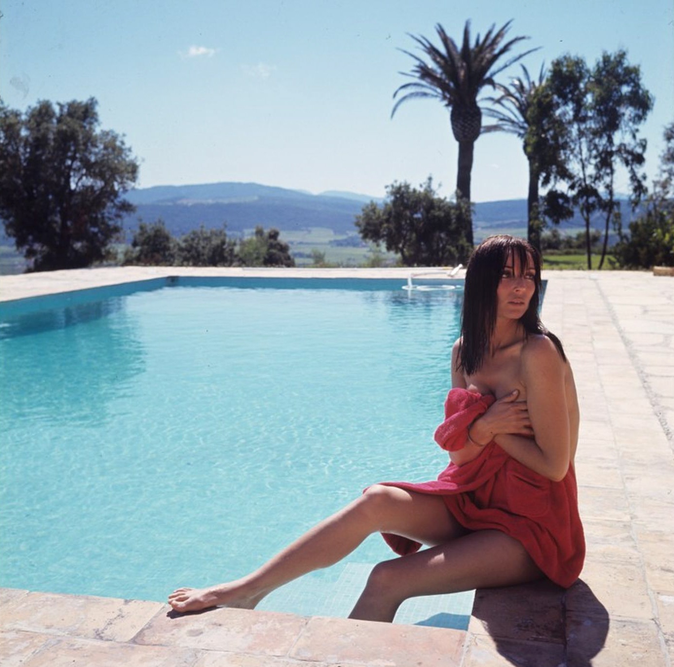 Elsa Martinelli in a bikini