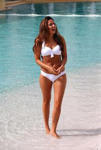 Nadia Forde in a bikini