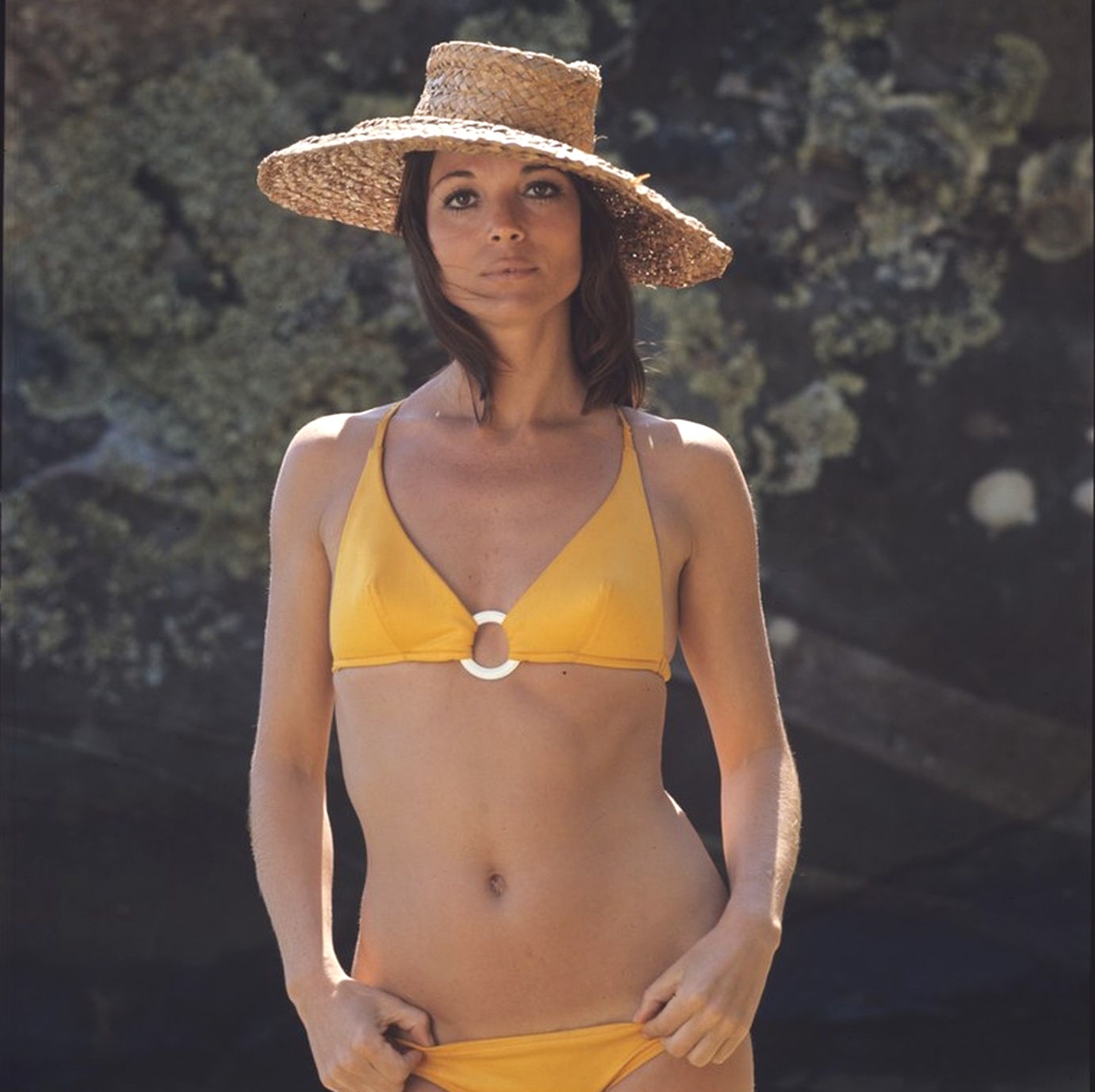 Elsa Martinelli in a bikini