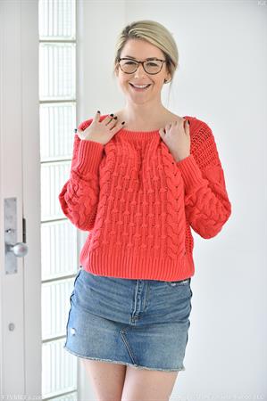 Kit FTV Nude Pictures Denim Skirt