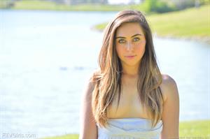 Lacey FTV Nude Pictures Playful At The Lake