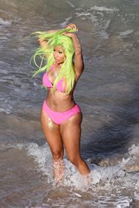 Nicki Minaj in a bikini