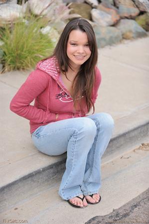 Jessy FTV Nude Pictures Jessy flashes her big tast tits