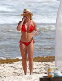 Amanda Saccomanno in a bikini