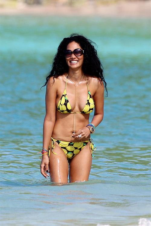 Kimora Lee Simmons in a bikini