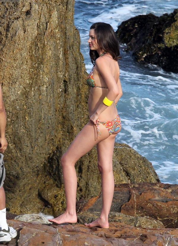 Miranda Kerr in a bikini - ass