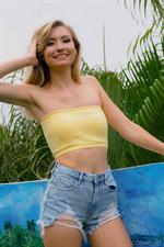 Emma Sirrus Strips On The Rooftop