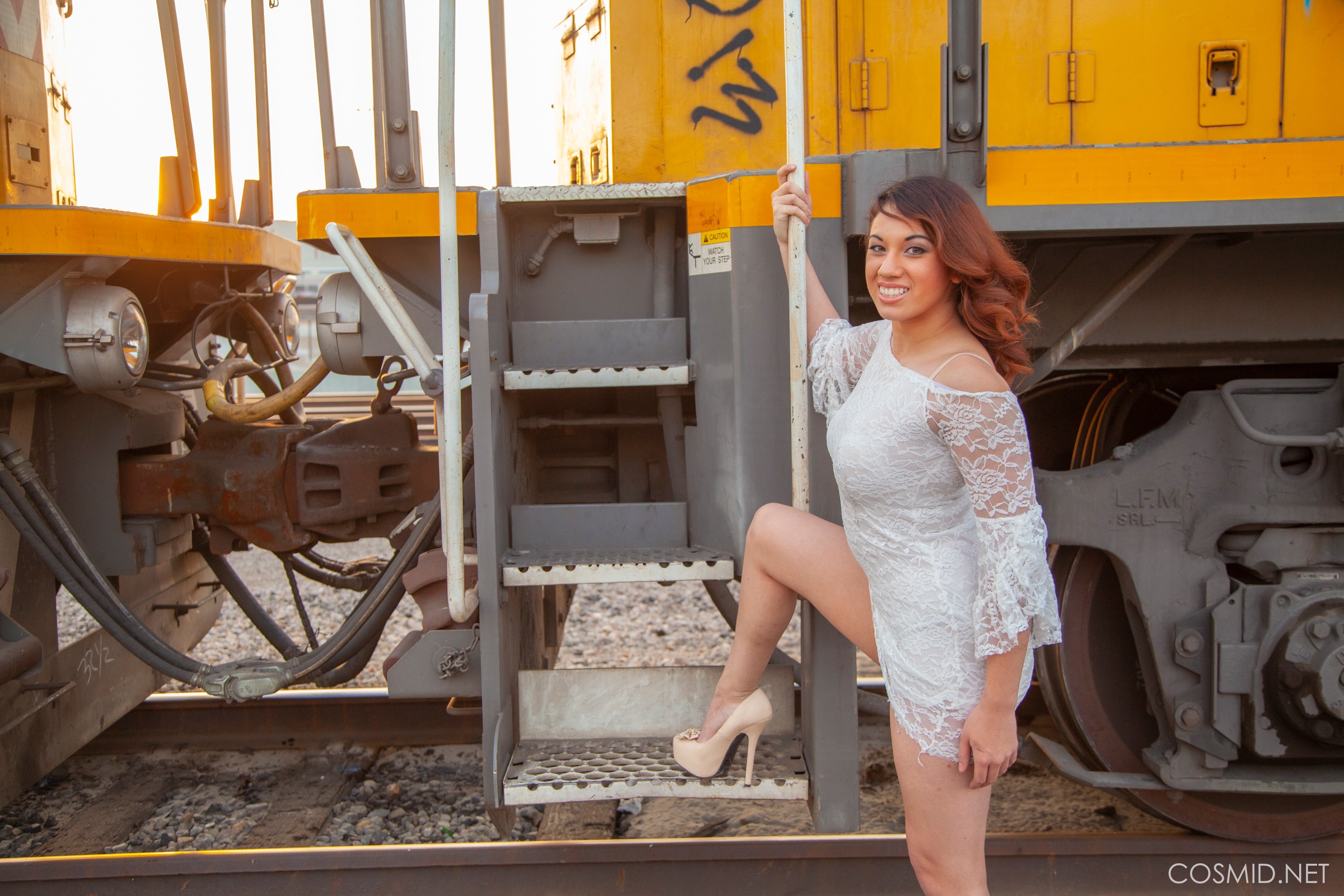 Eve Corta On The Train