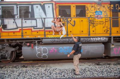 Eve Corta On The Train