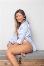 Stephanie On The Bench