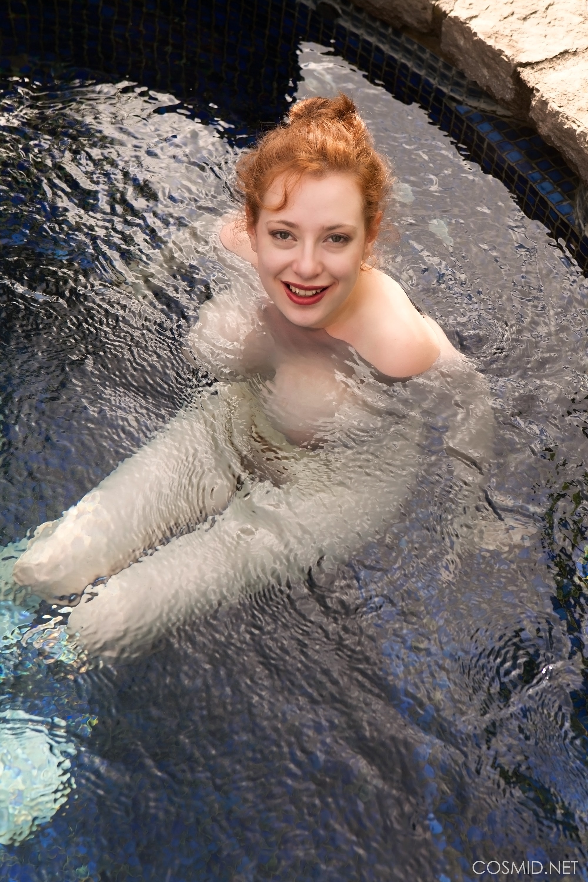 Misha In The Hot Tub