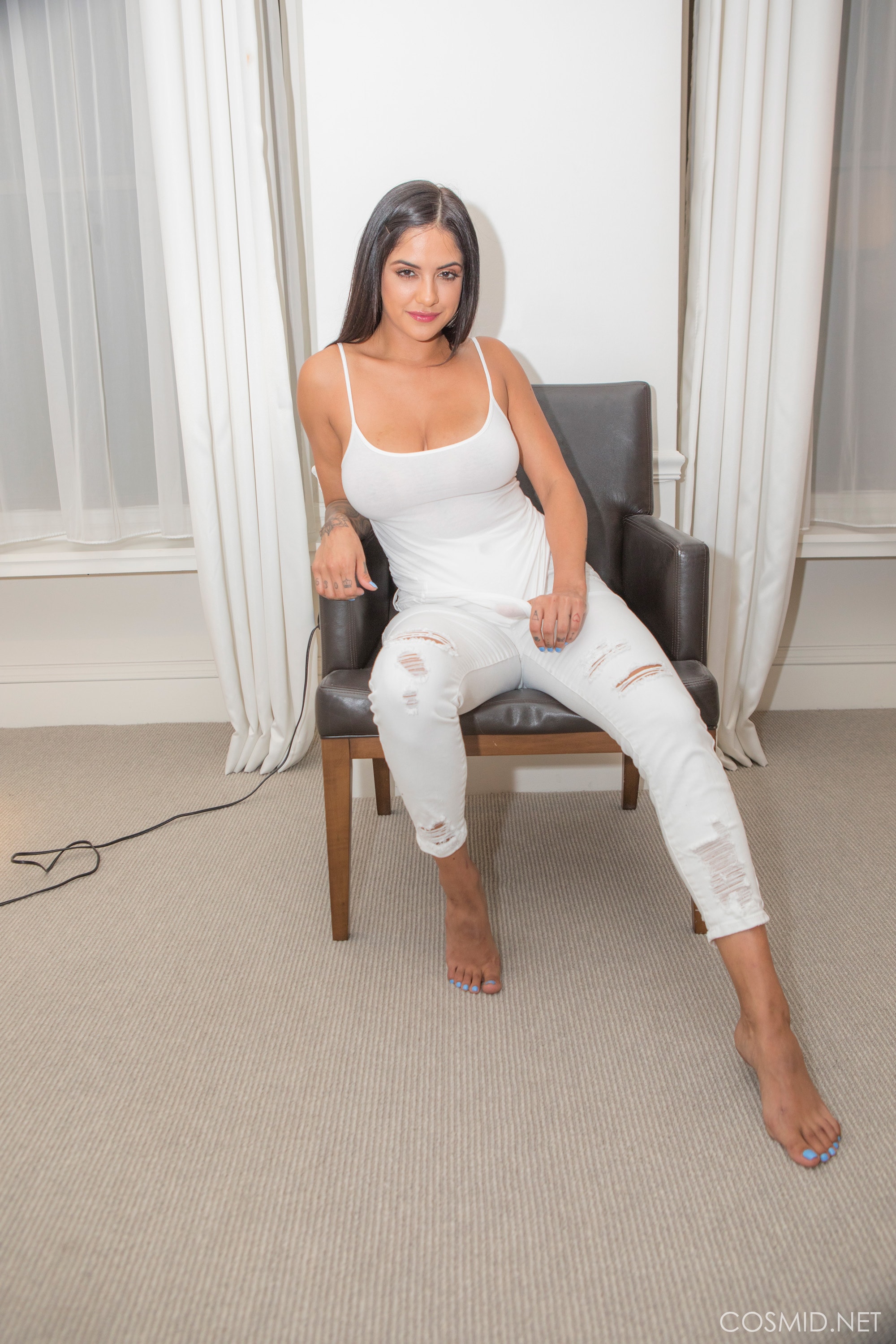 Annabelle's White Outfit