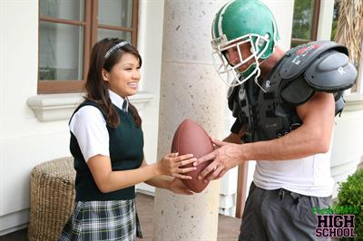 Annie Lee Spreads Her Tight Pussy For Thick Cock Pounding