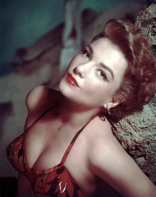 Anne Baxter in a bikini