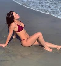 Lizzy Wurst in a bikini