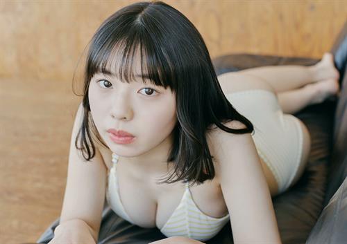 Hina Kikuchi in a bikini