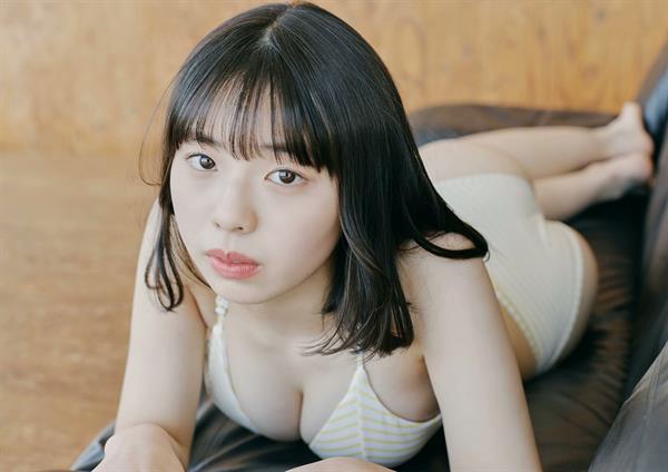 Hina Kikuchi in a bikini