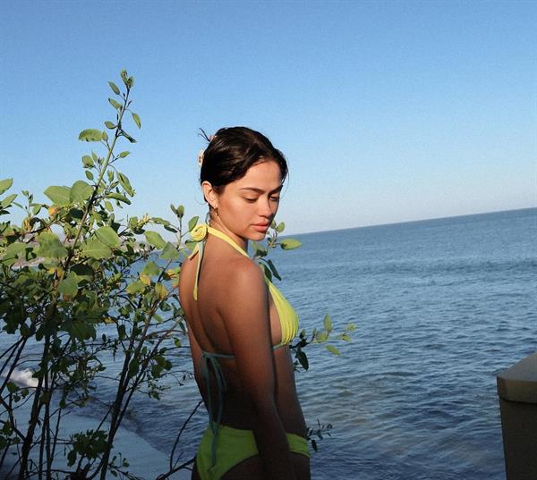 Nailea Devora in a bikini