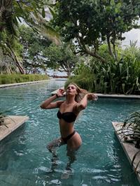 Dayana Yastremska in a bikini