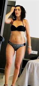 Stercy relaxed in bikini