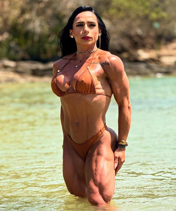 Camila Rodrigues in a bikini