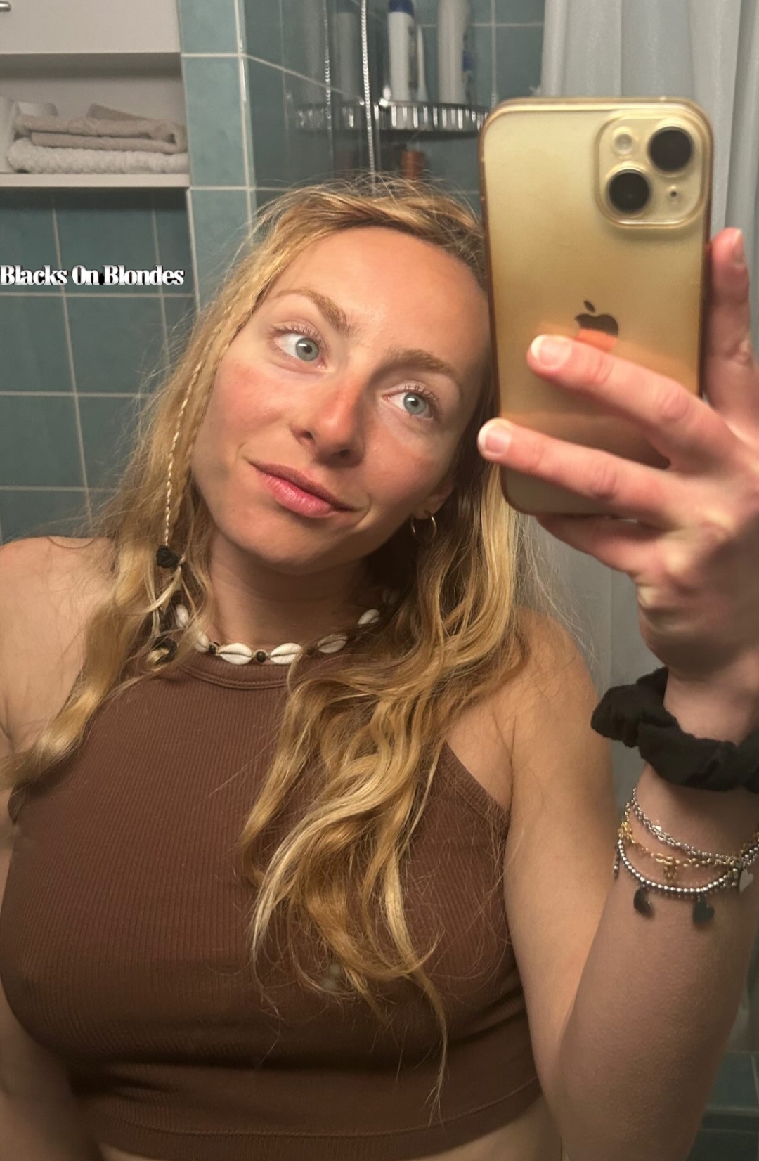 Angelica taking a selfie