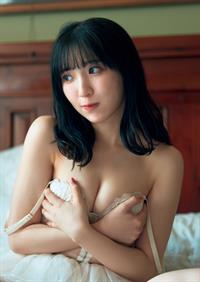 Moe Toyota in lingerie