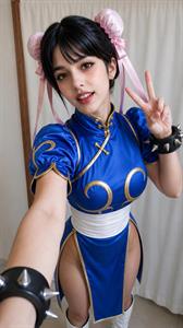 Chun-li cosplay 