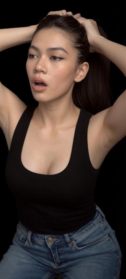 Hot facial with a big cum shot after Photo Shooting. Jazella Capuno - Davao City Porn Queen
