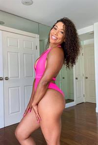 Jeanette Jenkins in a bikini