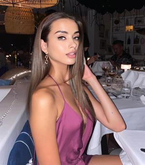 Purple dress