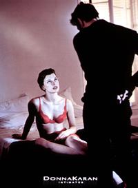 Milla Jovovich in lingerie