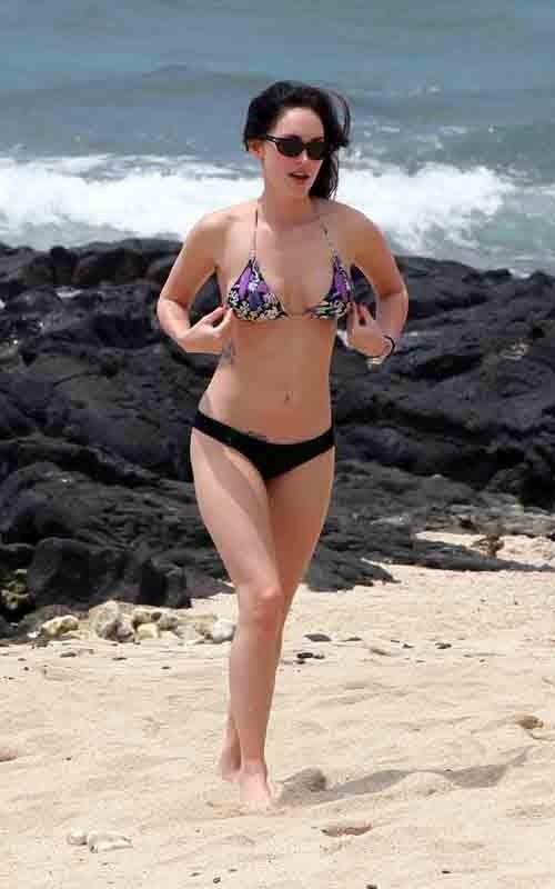 Megan Fox in a bikini