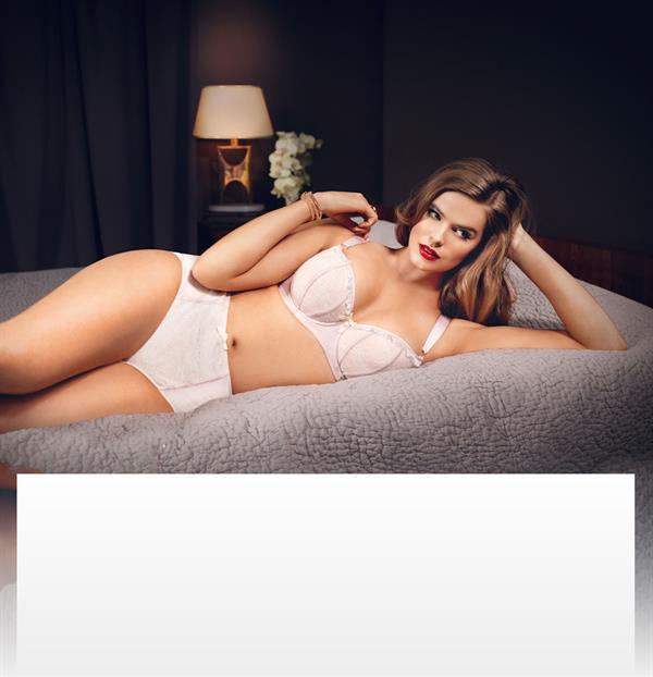 Robyn Lawley in lingerie