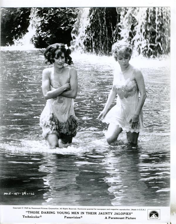 Mireille Darc in a bikini