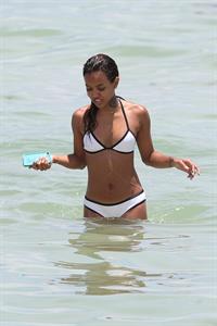 Karrueche Tran in a bikini