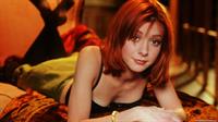 Alyson Hannigan in lingerie