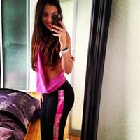Angie Varona taking a selfie
