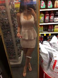 Angie Varona taking a selfie