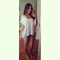 Angie Varona taking a selfie
