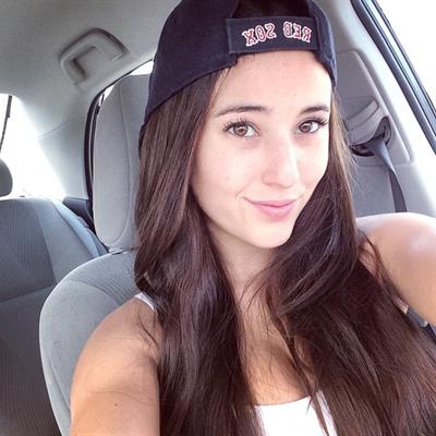 Angie Varona taking a selfie